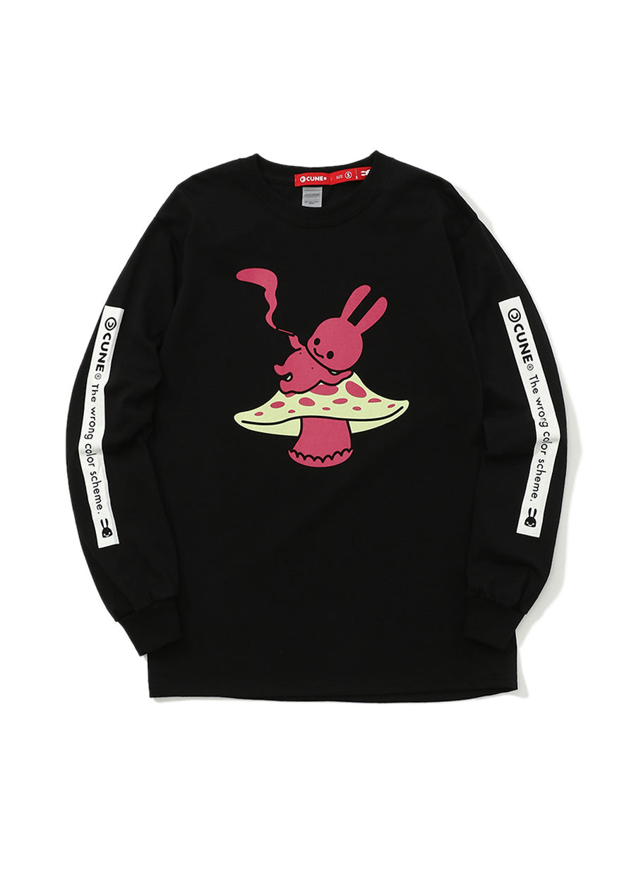 CUNE LS Tee 色間違い きのこ