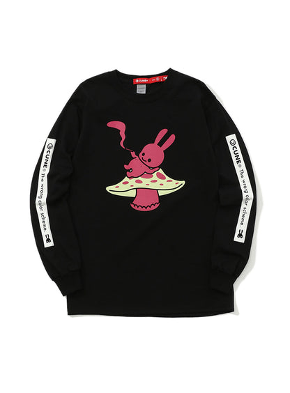 CUNE LS Tee 色間違い きのこ