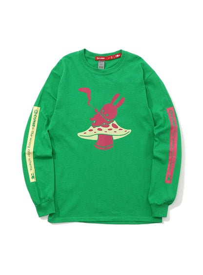 CUNE LS Tee 色間違い きのこ