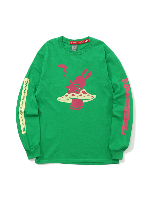 CUNE LS Tee 色間違い きのこ