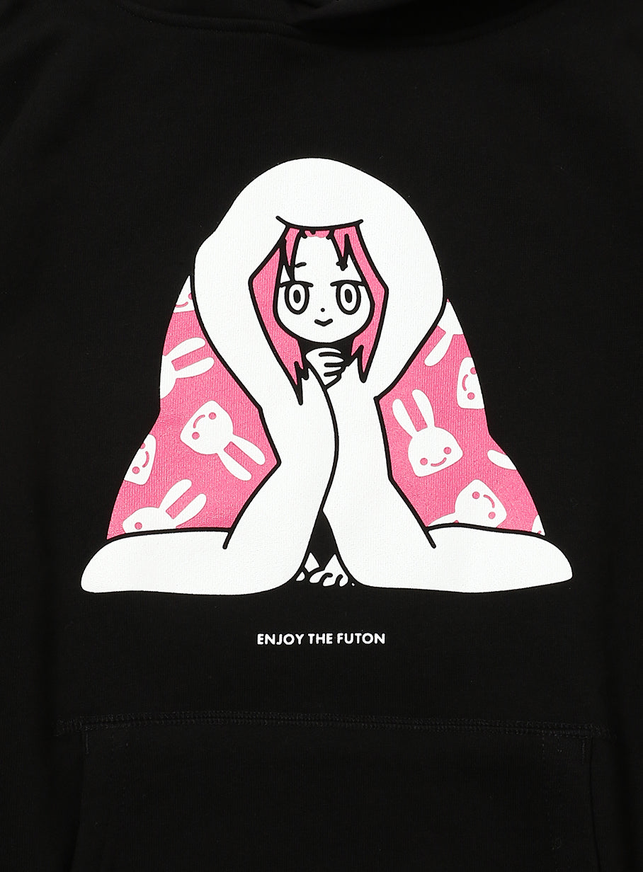 家のパーカー おふとん