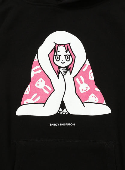 家のパーカー おふとん
