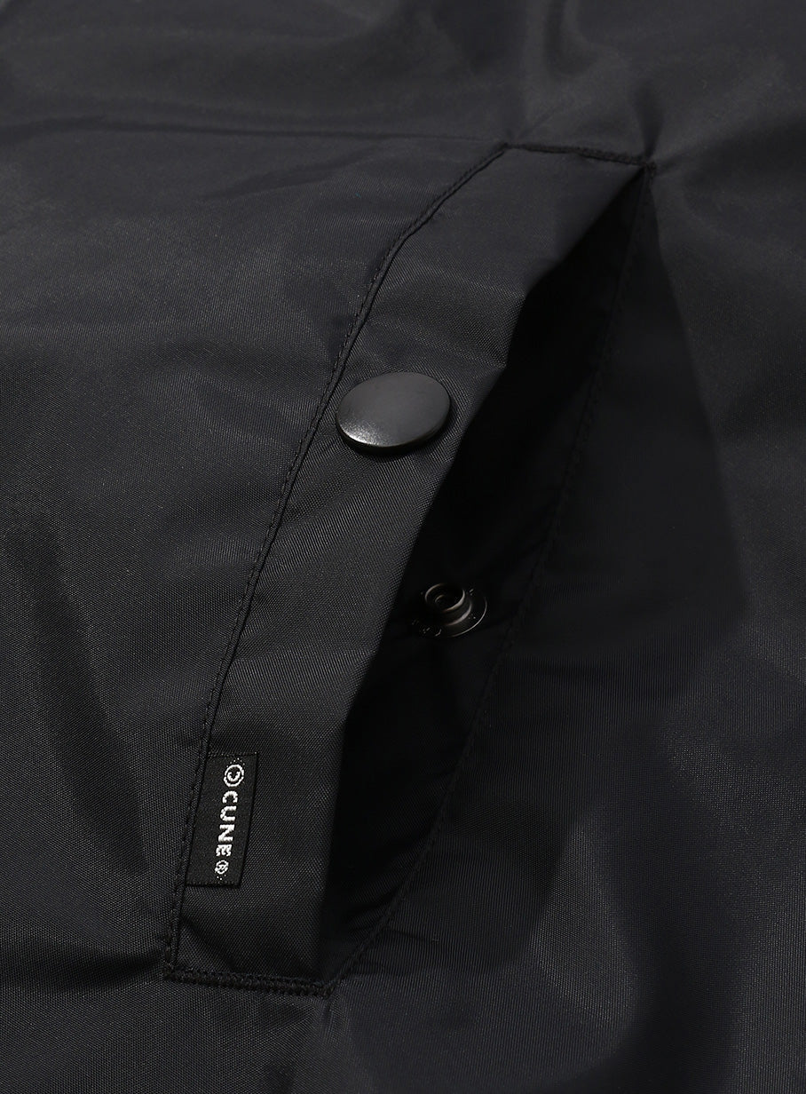 ナイロンコーチジャケット ランニングスタッフ