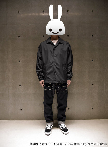 ナイロンコーチジャケット ランニングスタッフ