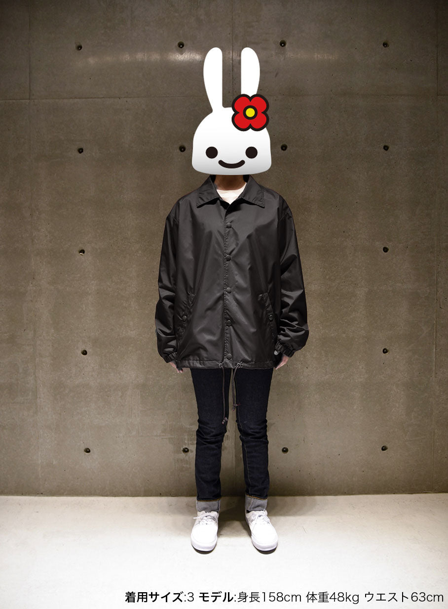 ナイロンコーチジャケット ランニングスタッフ