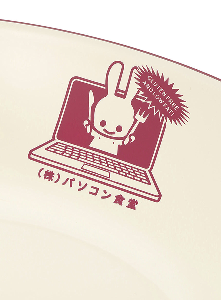 パソコン食堂 ラウンドプレート
