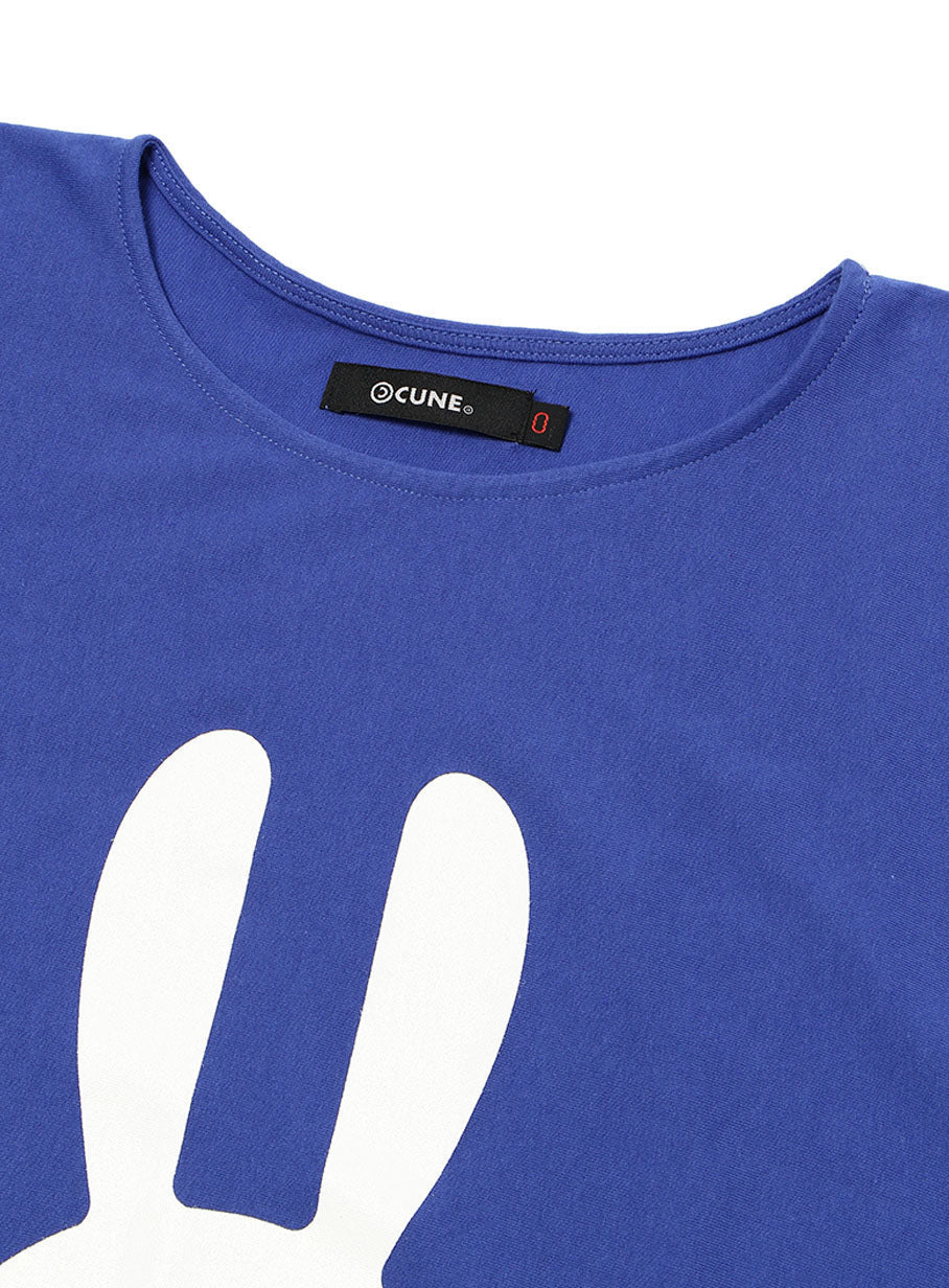 四角いTシャツ ウサギ1匹