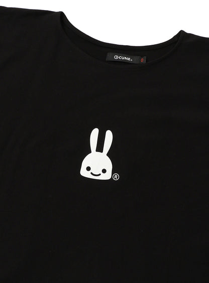 四角いTシャツ ウサギ小1匹