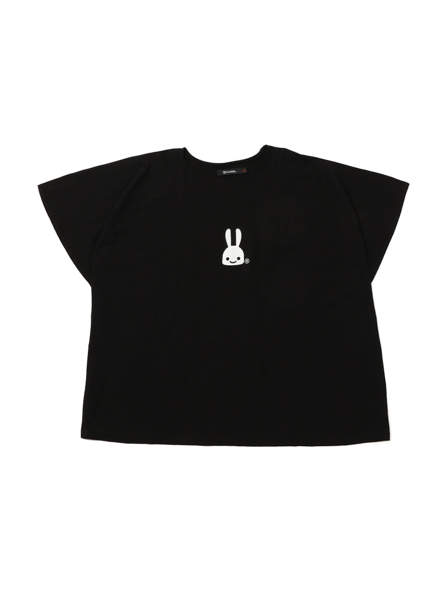 四角いTシャツ ウサギ小1匹