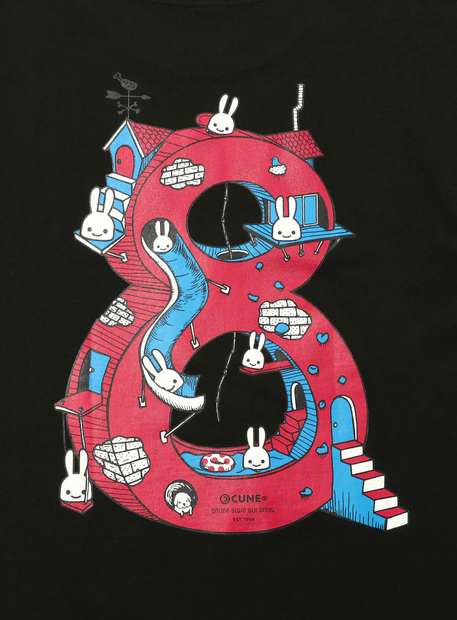 8th Anniv. T-SHIRTS 8個つみあげ