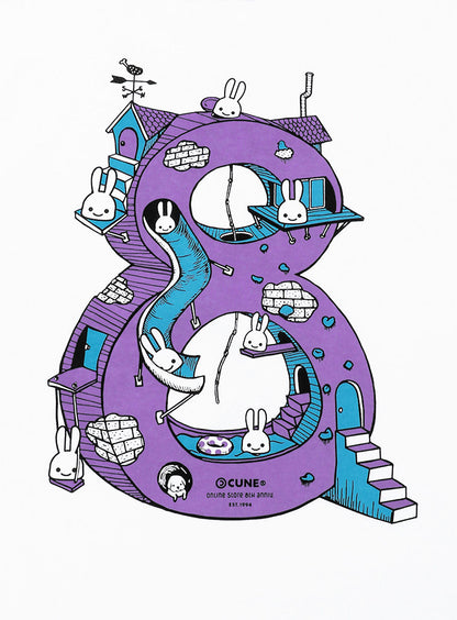 8th Anniv. T-SHIRTS 8の騙し絵
