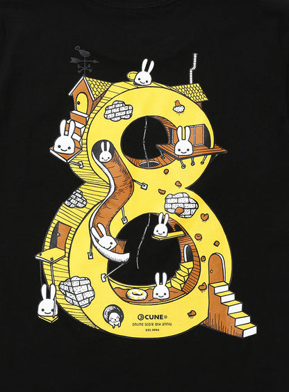 8th Anniv. T-SHIRTS みつばち