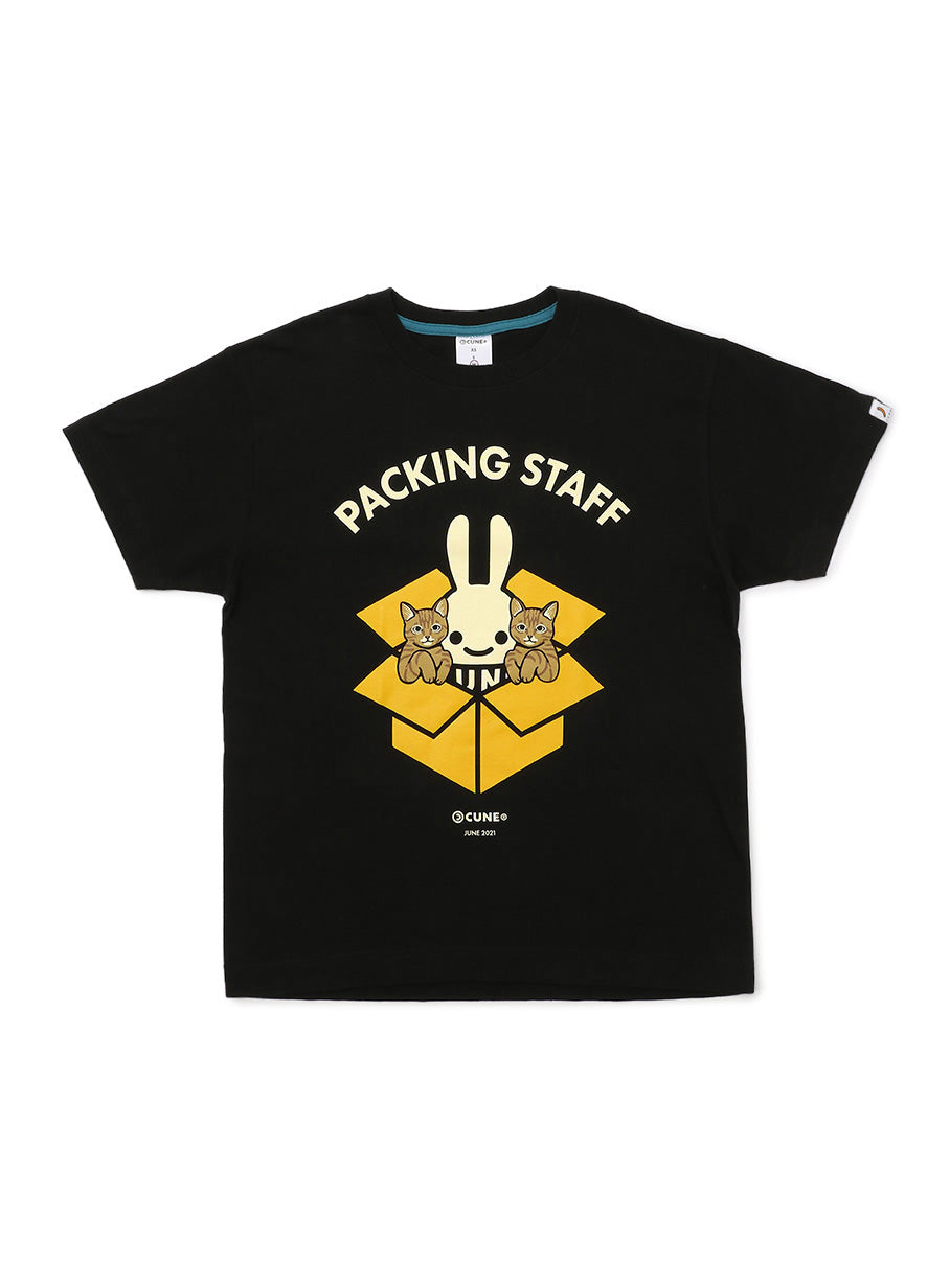 パッキングスタッフ 茶トラ T-SHIRTS