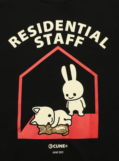 住みこみスタッフ 茶トラ T-SHIRTS