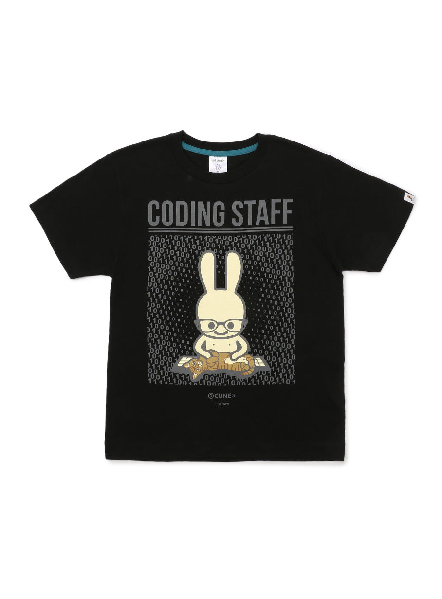 コーディングスタッフ 茶トラ T-SHIRTS