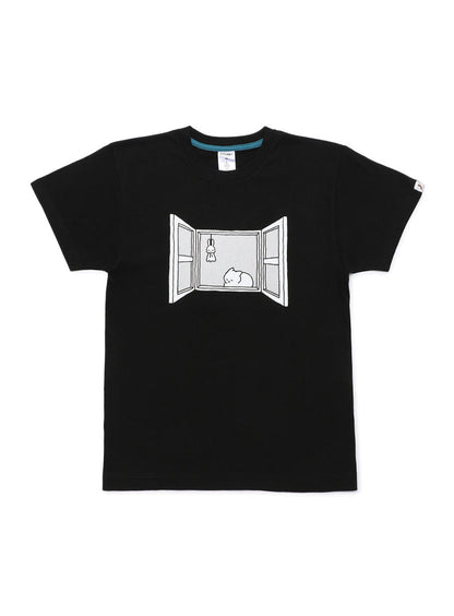 APWC T-SHIRTS 窓の猫