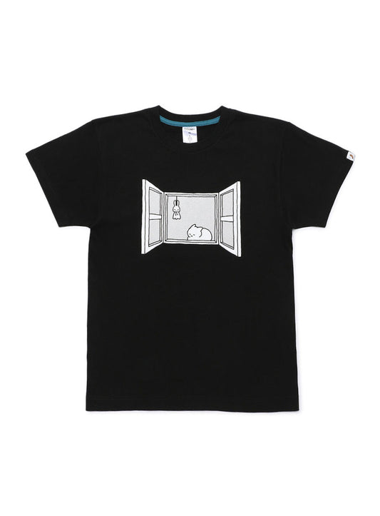 APWC T-SHIRTS 窓の猫
