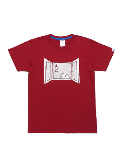 APWC T-SHIRTS 窓の猫