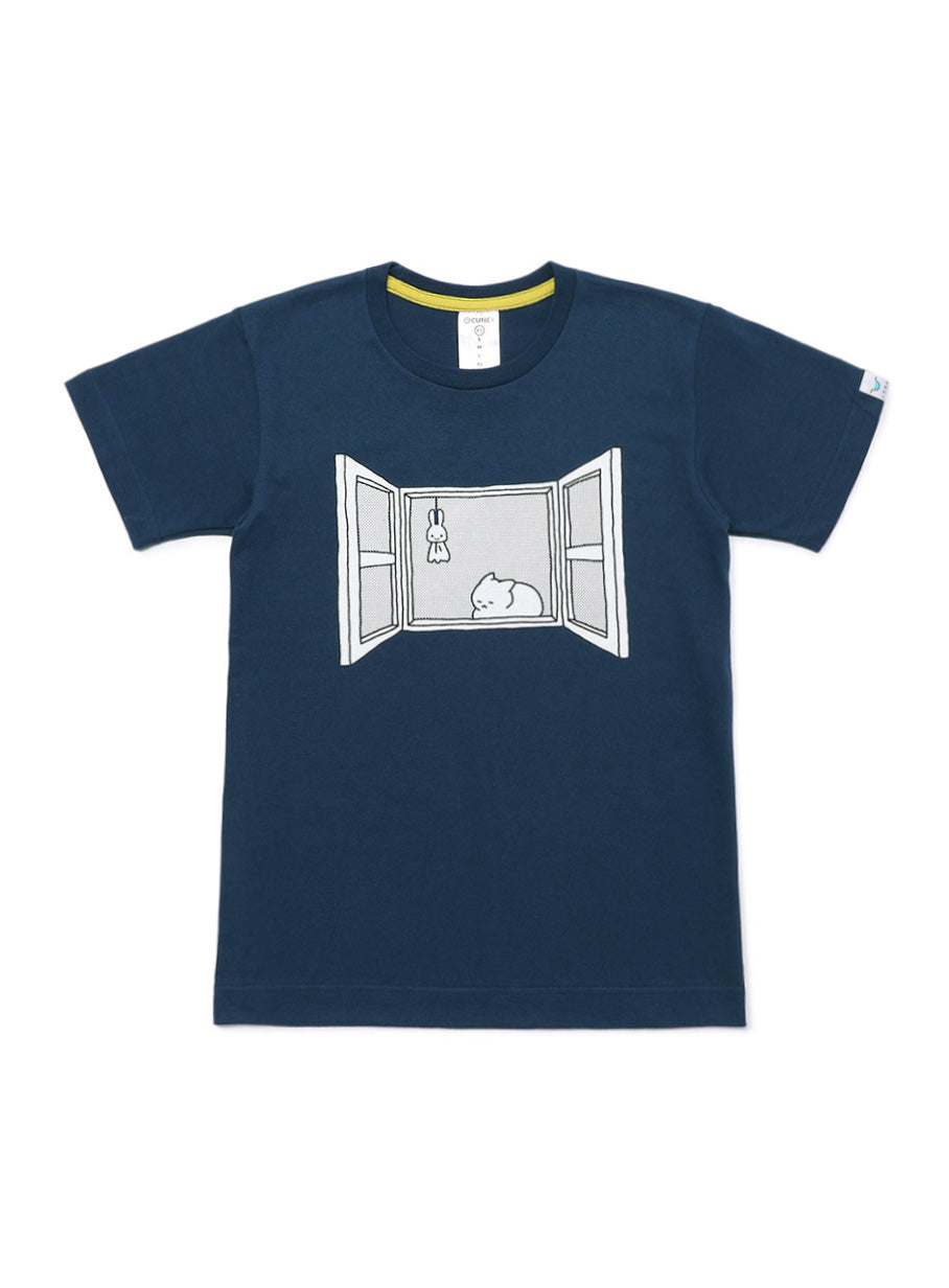 APWC T-SHIRTS 窓の猫