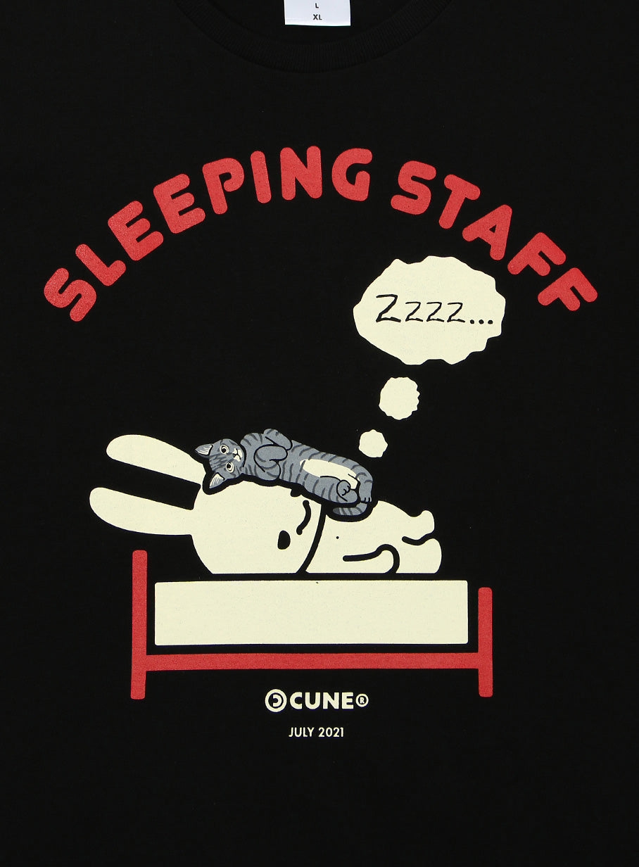 スリーピングスタッフ アメショ T-SHIRTS