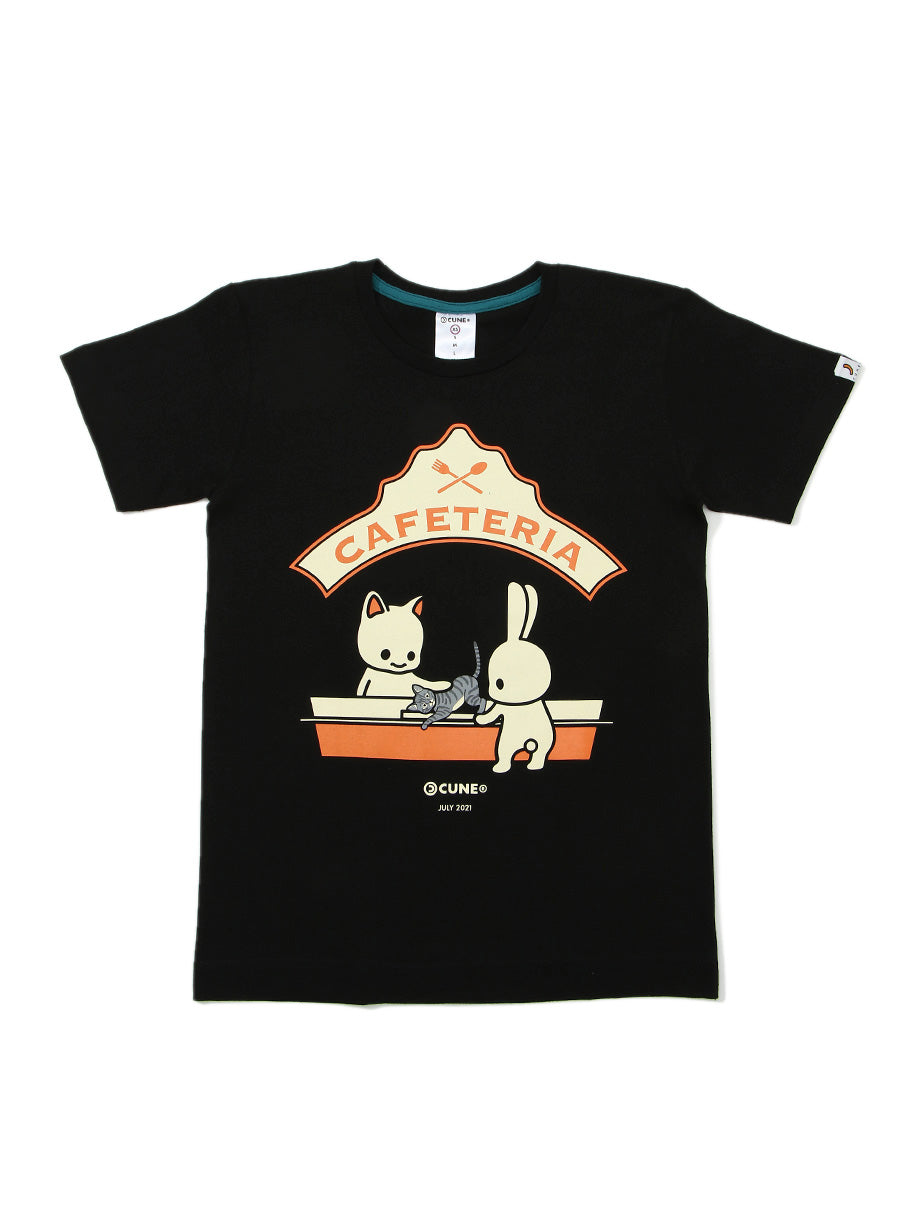 食堂スタッフ アメショ T-SHIRTS