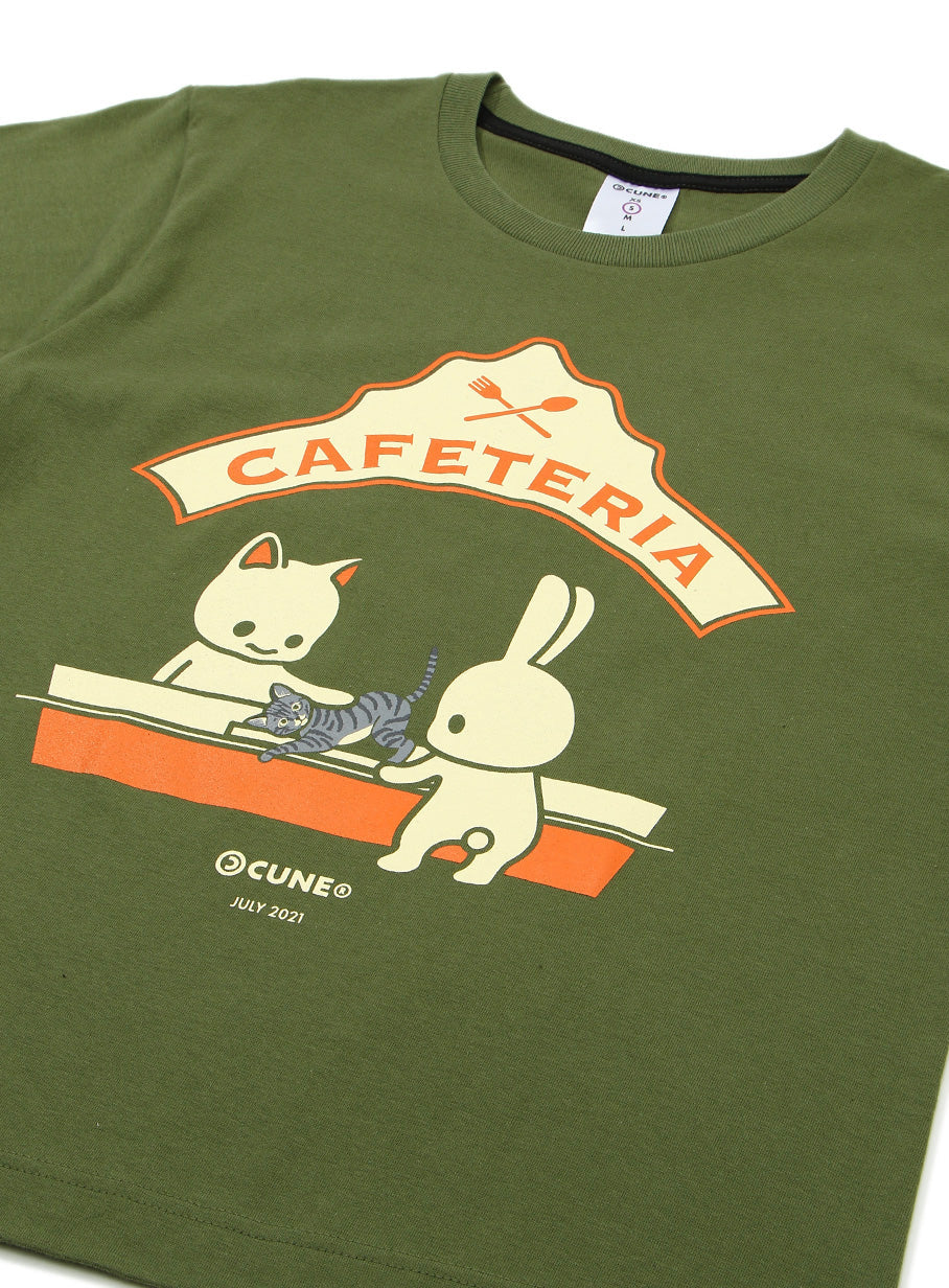 食堂スタッフ アメショ T-SHIRTS