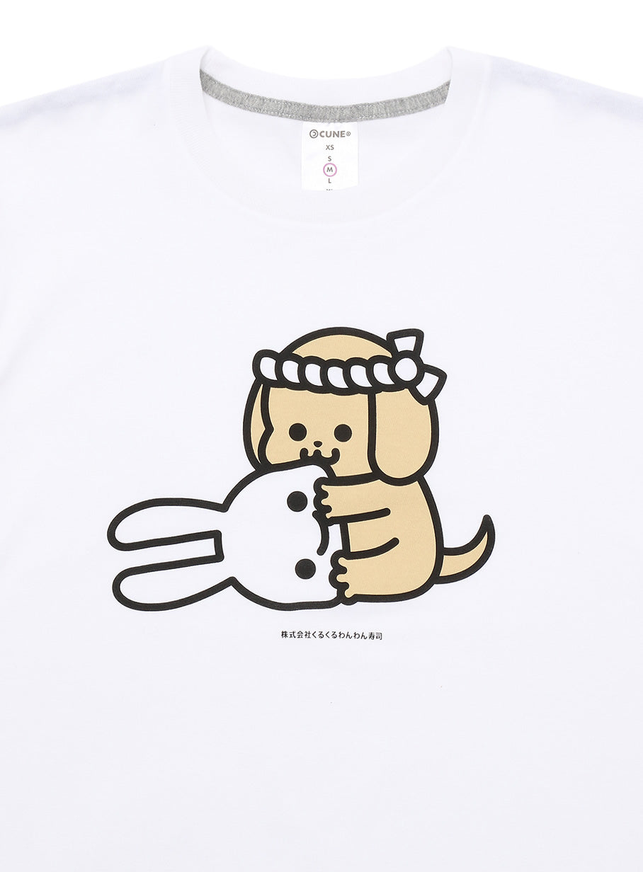 株式会社くるくるわんわん寿司のTシャツ