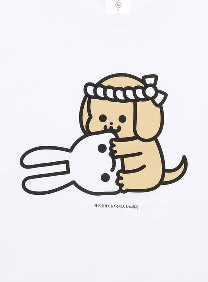 株式会社くるくるわんわん寿司のTシャツ