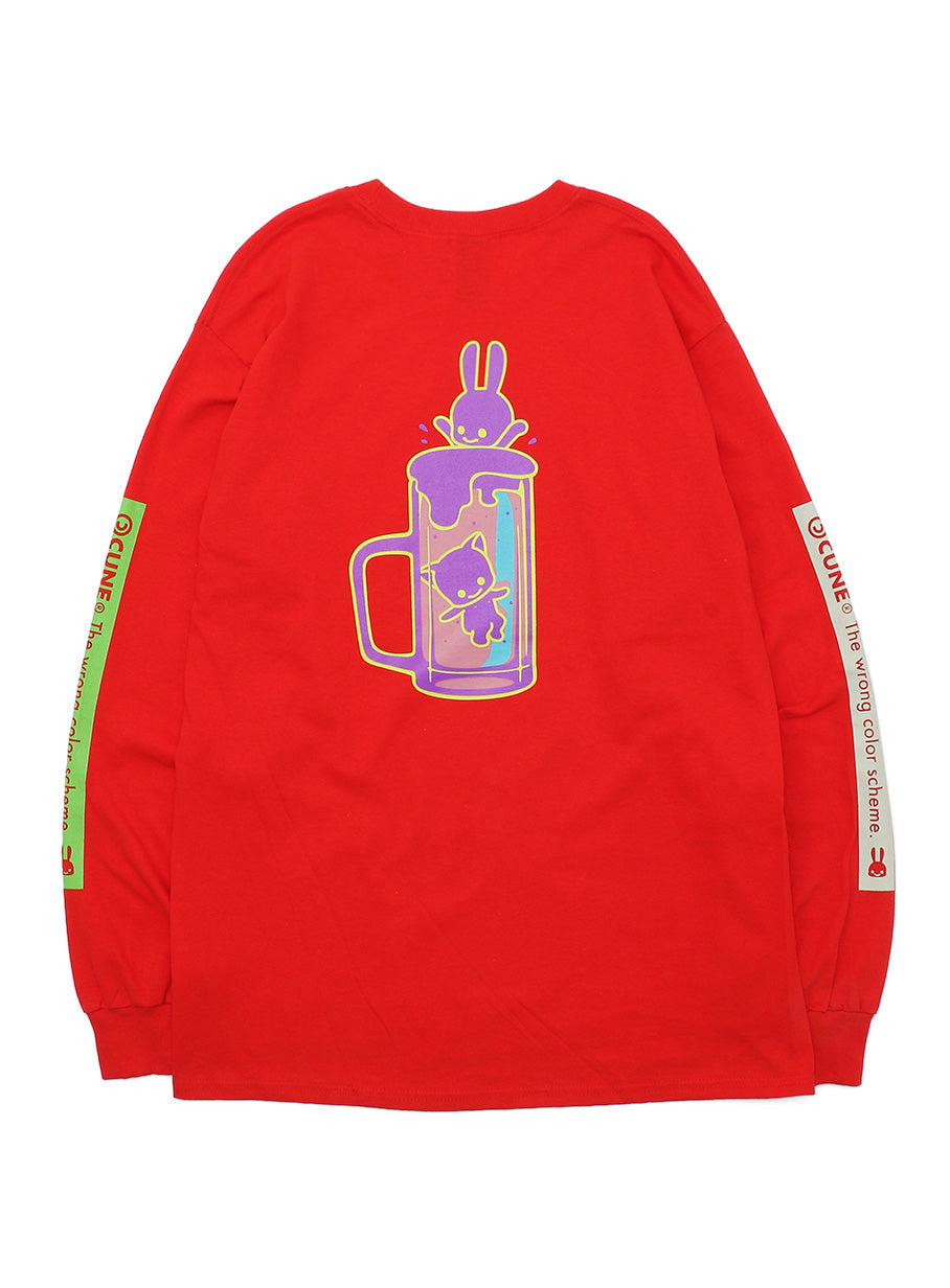 CUNE LS Tee 色間違い ビール