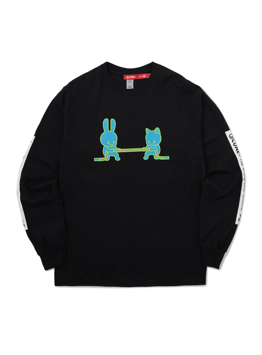CUNE LS Tee 色間違い 綱引き