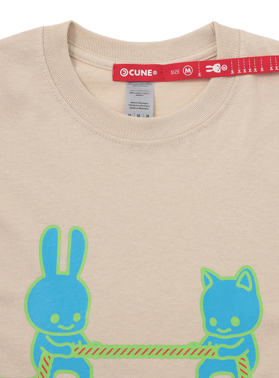 CUNE LS Tee 色間違い 綱引き