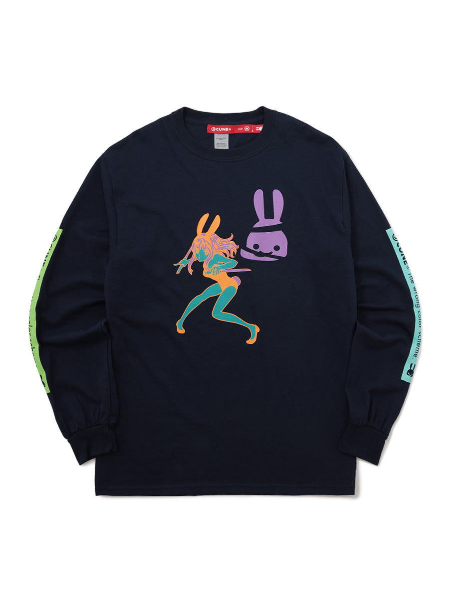 CUNE LS Tee 色間違い バニー3