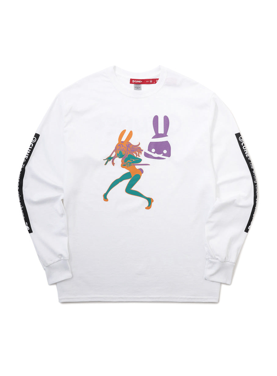 CUNE LS Tee 色間違い バニー3