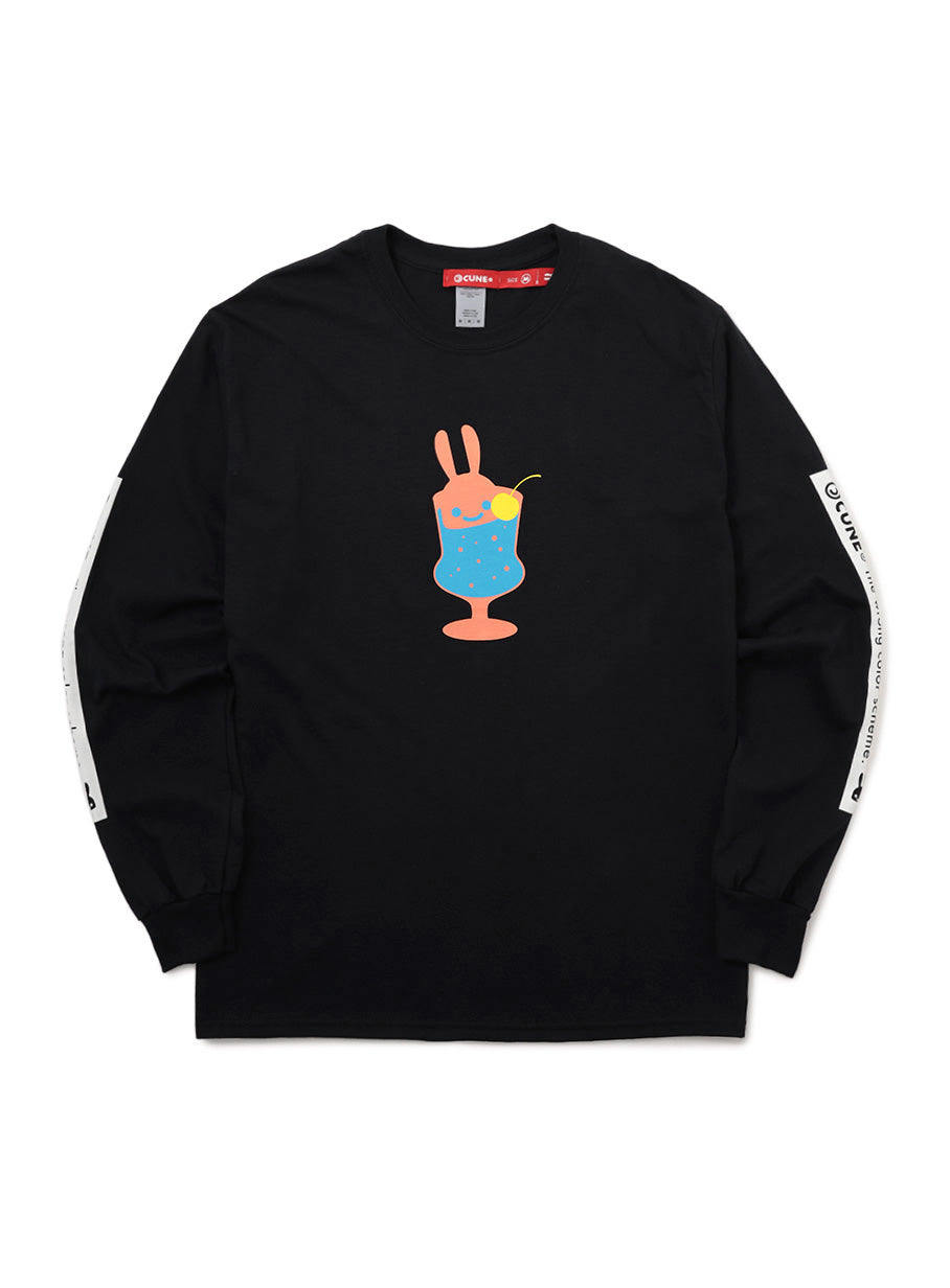CUNE LS Tee 色間違い クリームソーダ