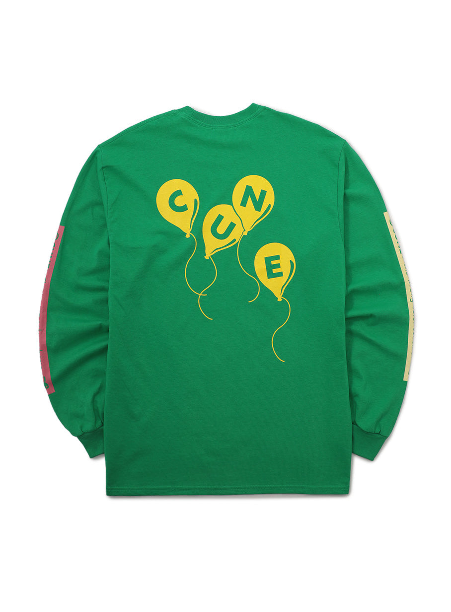 CUNE LS Tee 色間違い クリームソーダ