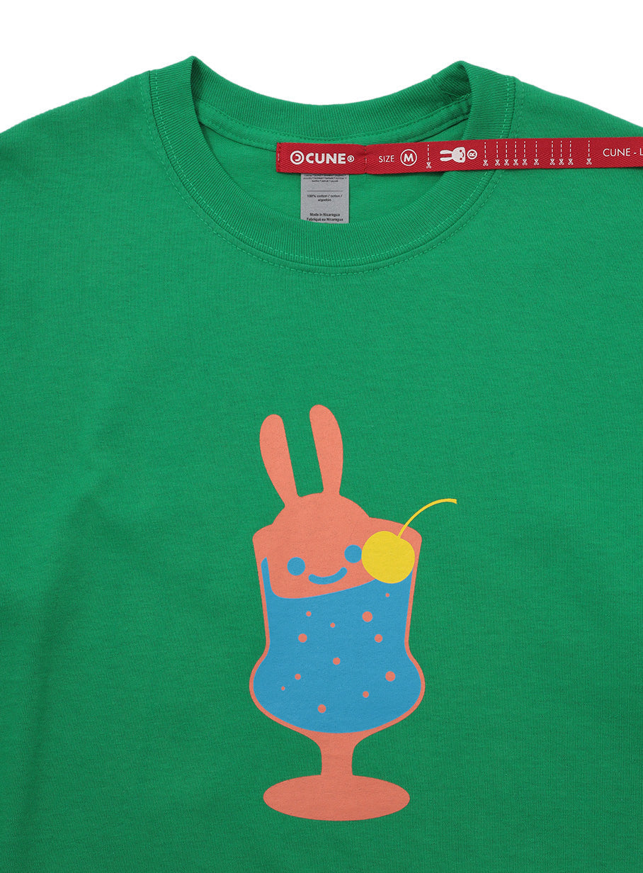 CUNE LS Tee 色間違い クリームソーダ