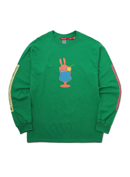 CUNE LS Tee 色間違い クリームソーダ