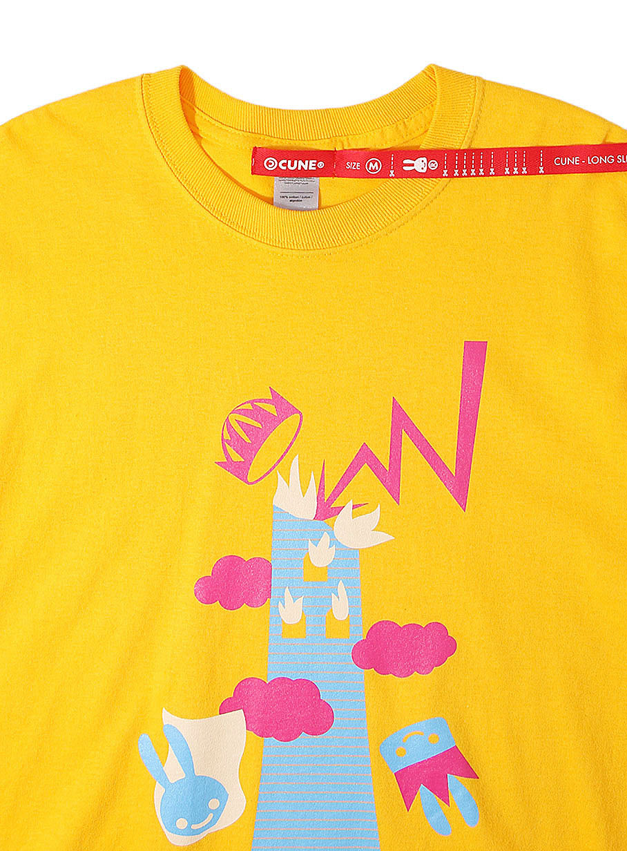 CUNE LS Tee 色間違い 塔