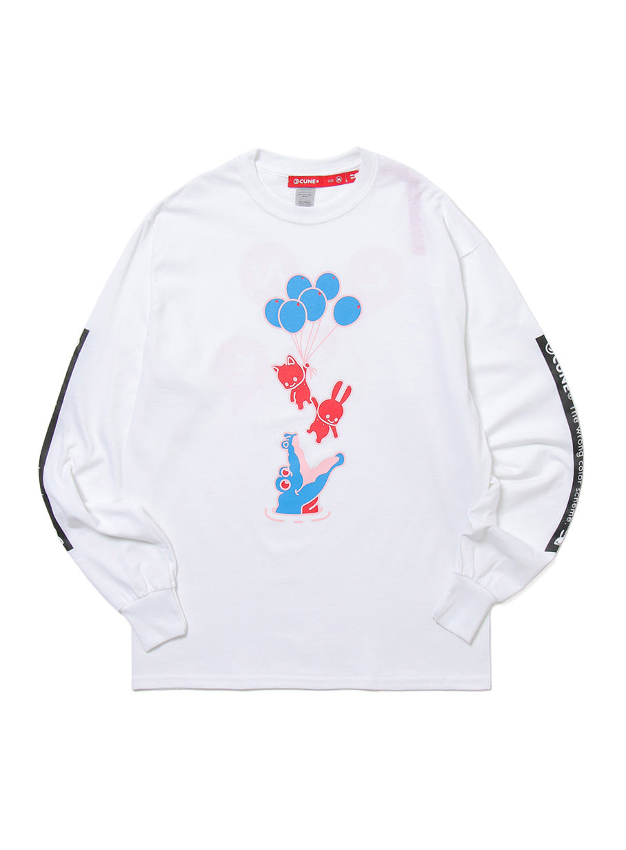 CUNE LS Tee 色間違い ワニ