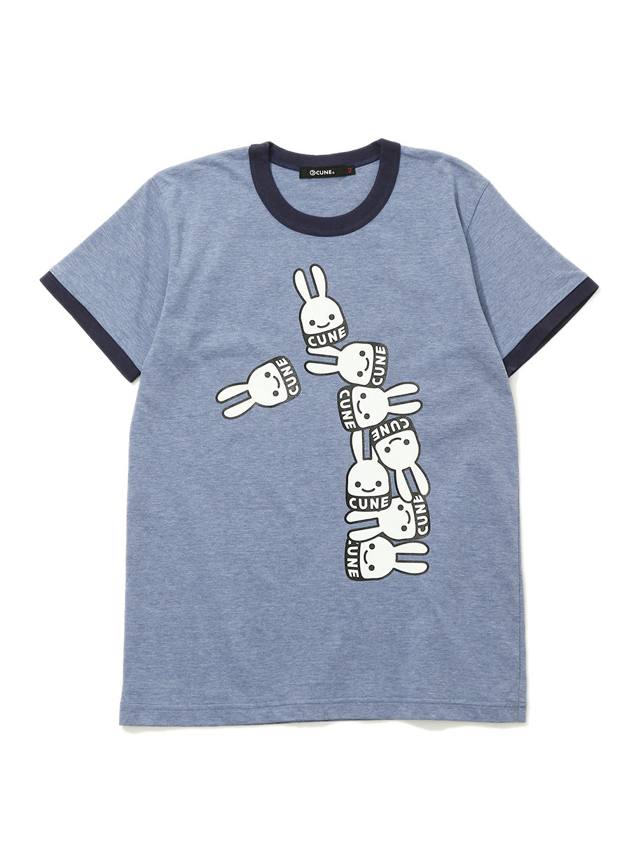 8th Anniv. RINGER T-shirt 8個つみあげ