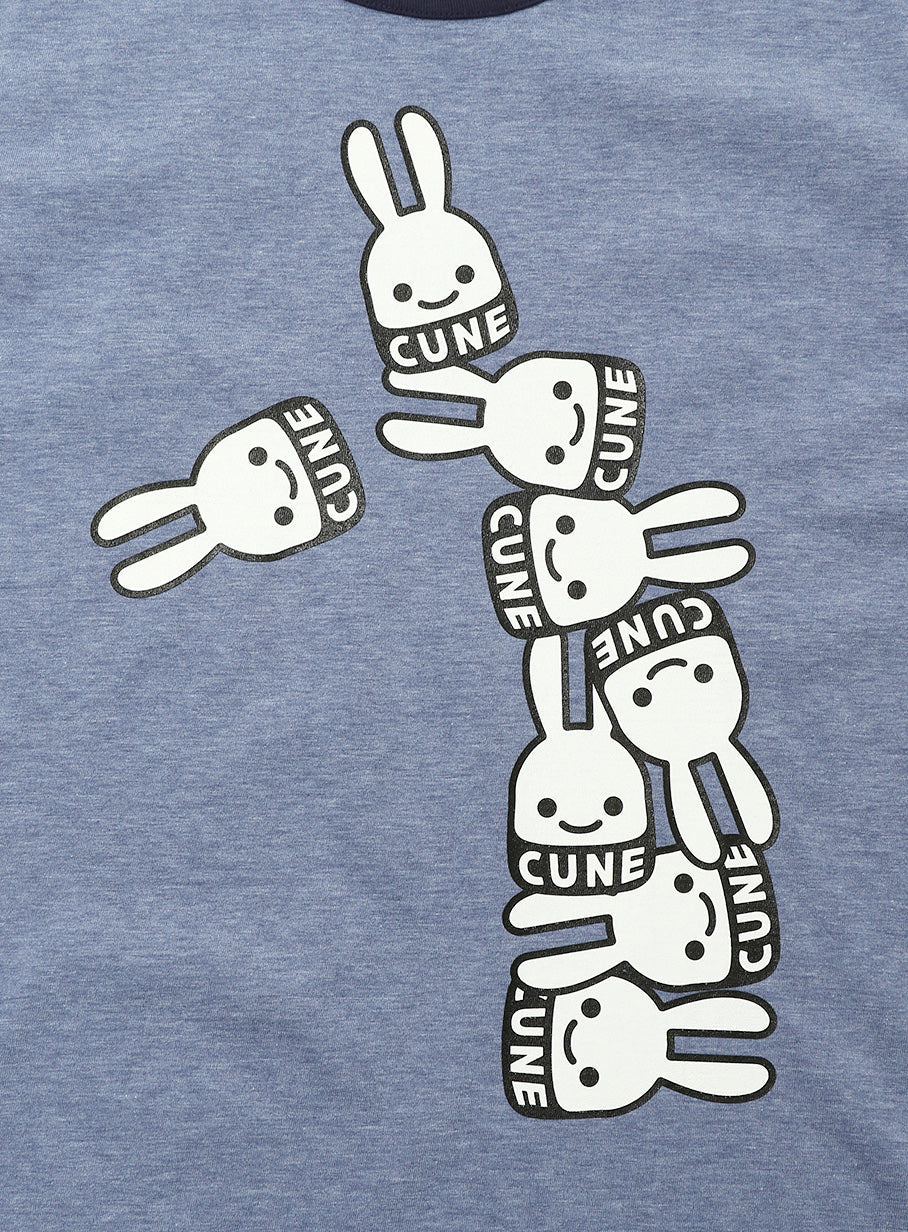 8th Anniv. RINGER T-shirt 8個つみあげ