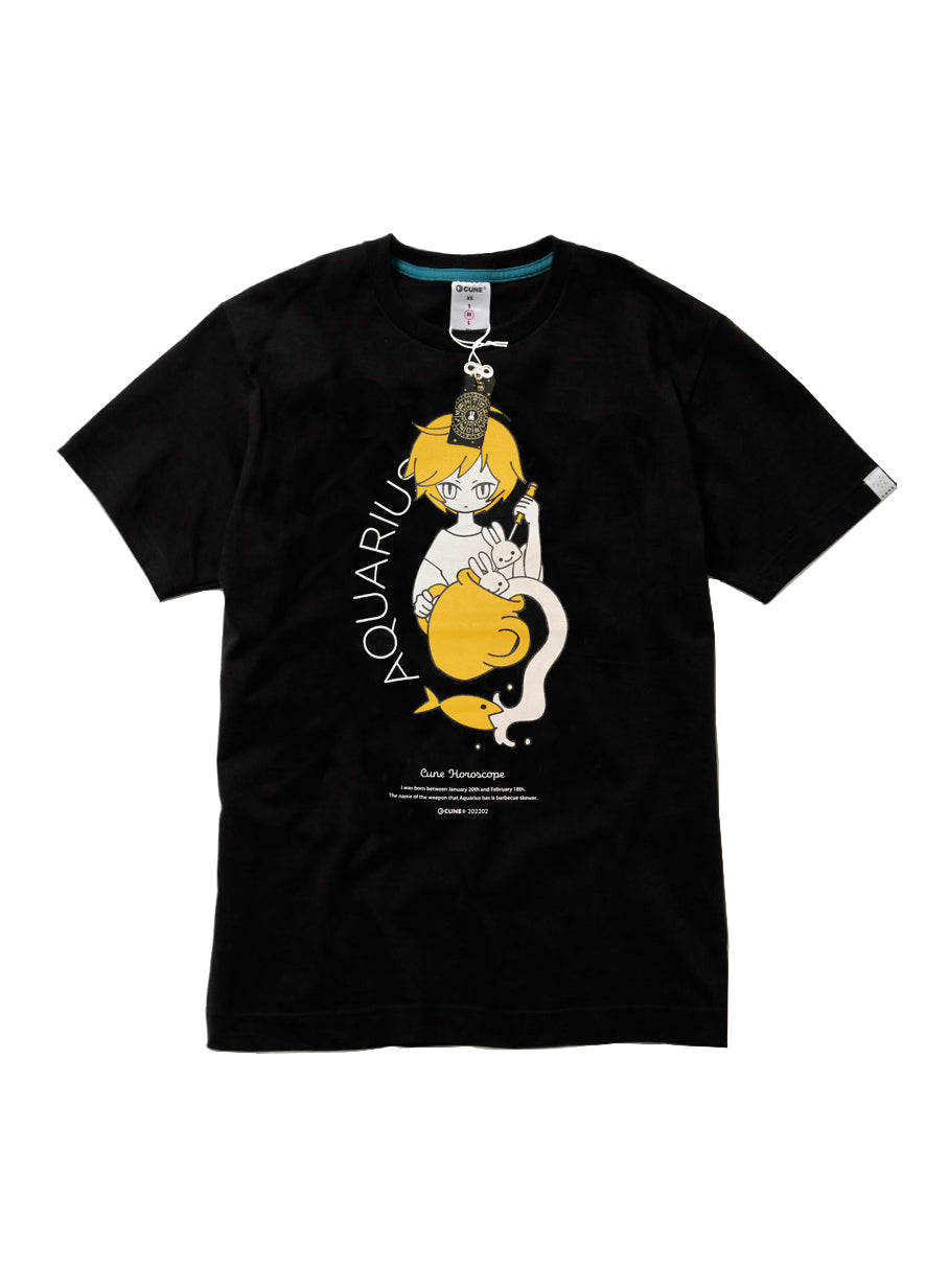 CUNE Horoscope S/S Tee みずがめ座