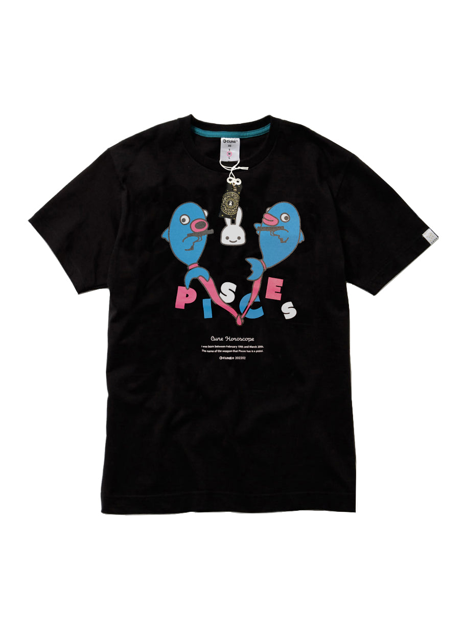CUNE Horoscope S/S Tee うお座