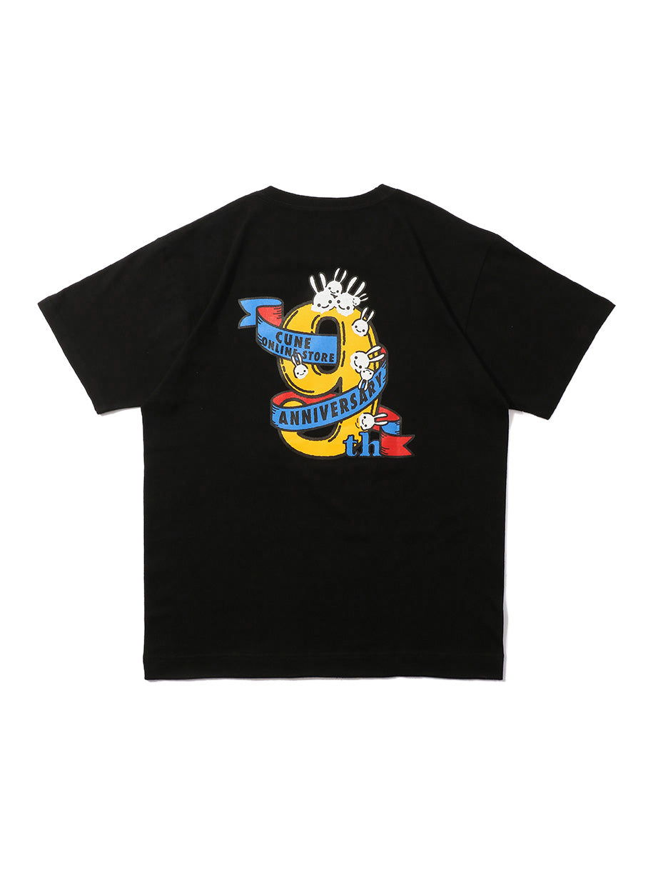 OS 9th Anniv. T-SHIRTS しっぽが9