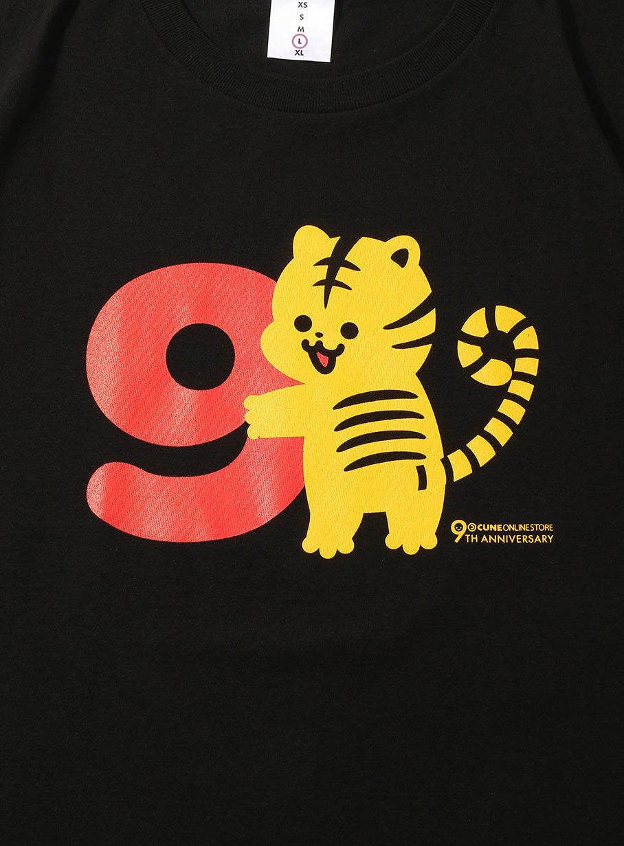 OS 9th Anniv. T-SHIRTS しっぽが9