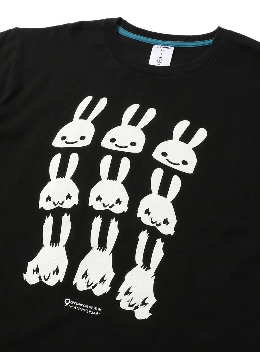 OS 9th Anniv. T-SHIRTS 9羽のウサギ