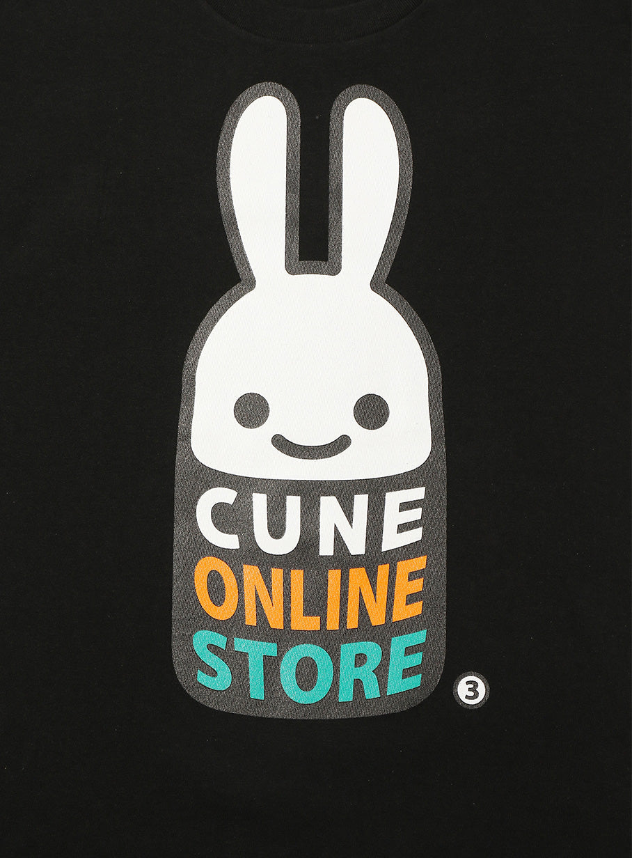 CUNE ONLINE STORE 3.0 T-SHIRTS OSウサギ