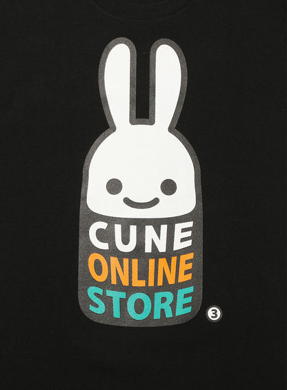 CUNE ONLINE STORE 3.0 T-SHIRTS OSウサギ