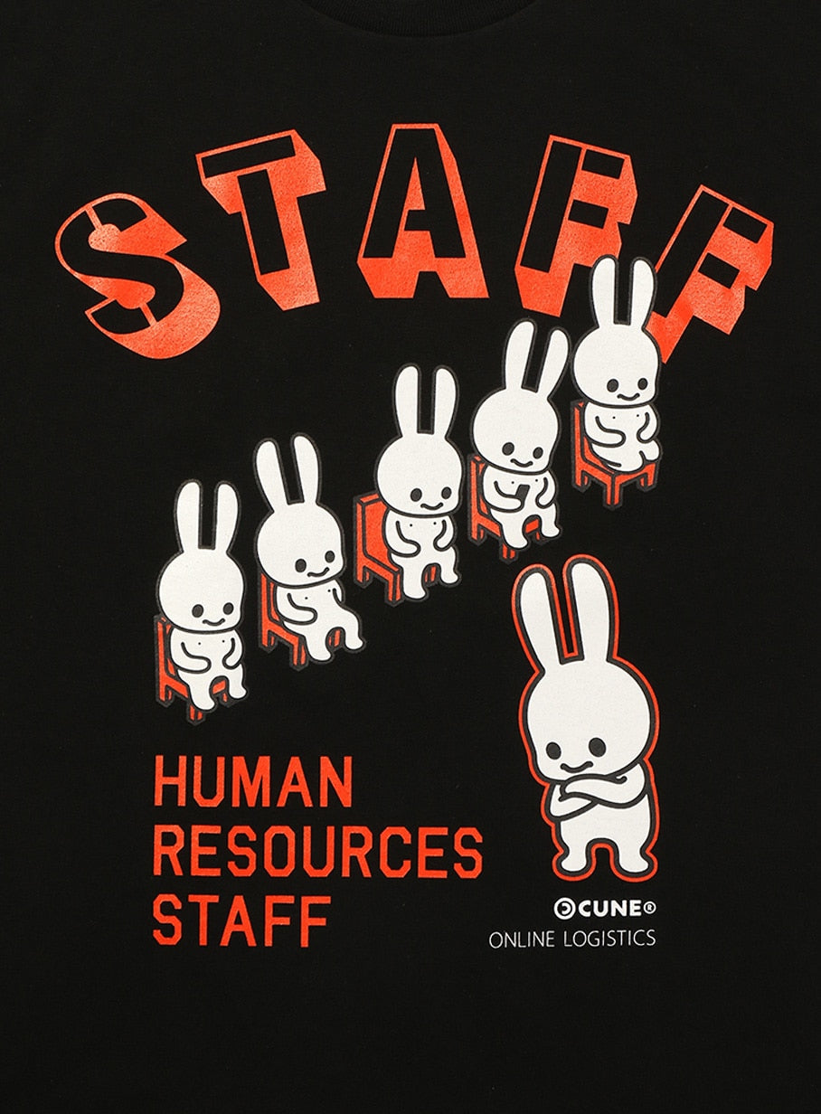 CUNE ONLINE STORE 3.0 T-SHIRTS 人事スタッフ