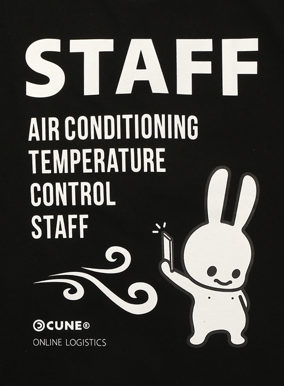 CUNE ONLINE STORE 3.0 T-SHIRTS 空調管理スタッフ